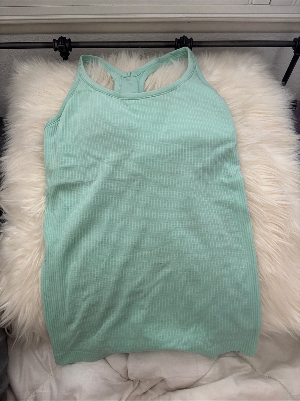 lululemon athletica Mint Ribbed Racerback Tank